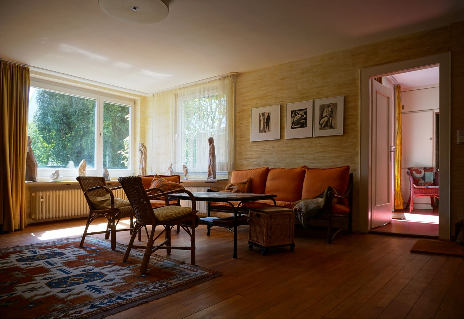 Atelierhaus Rauschhuber Wohnzimmer