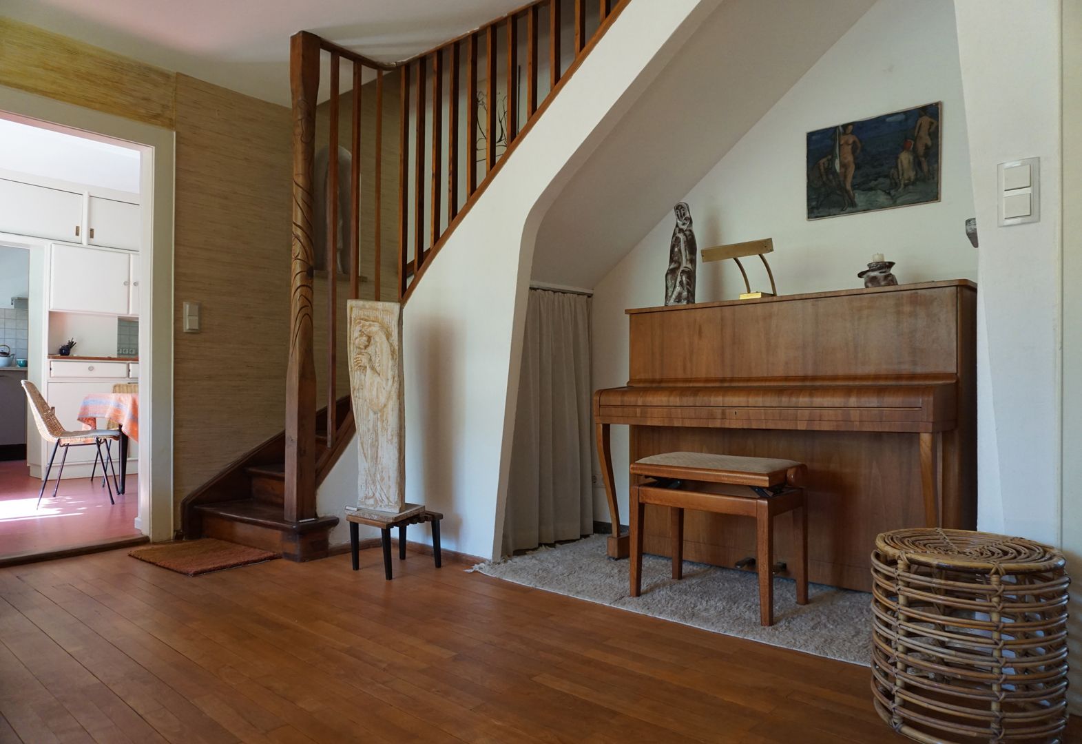 Atelierhaus Rauschhuber Küche und Wohnzimmer