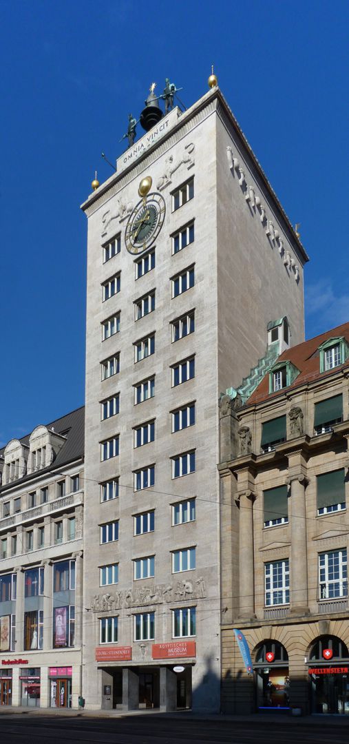 Bankhochhaus Kroch (Leipzig) Gesamtansicht