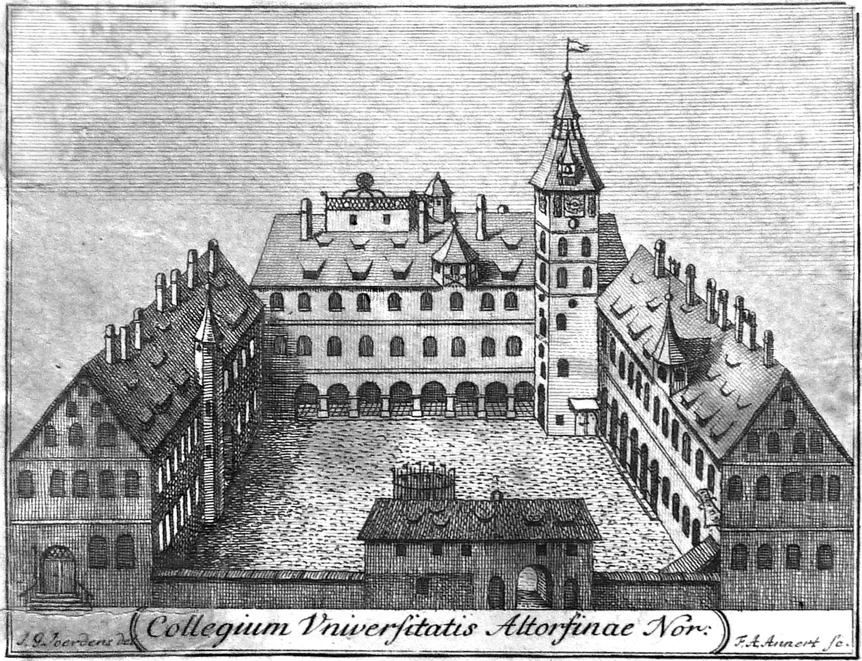 Collegium Universitatis Altorfinae Nor. Gesamtansicht