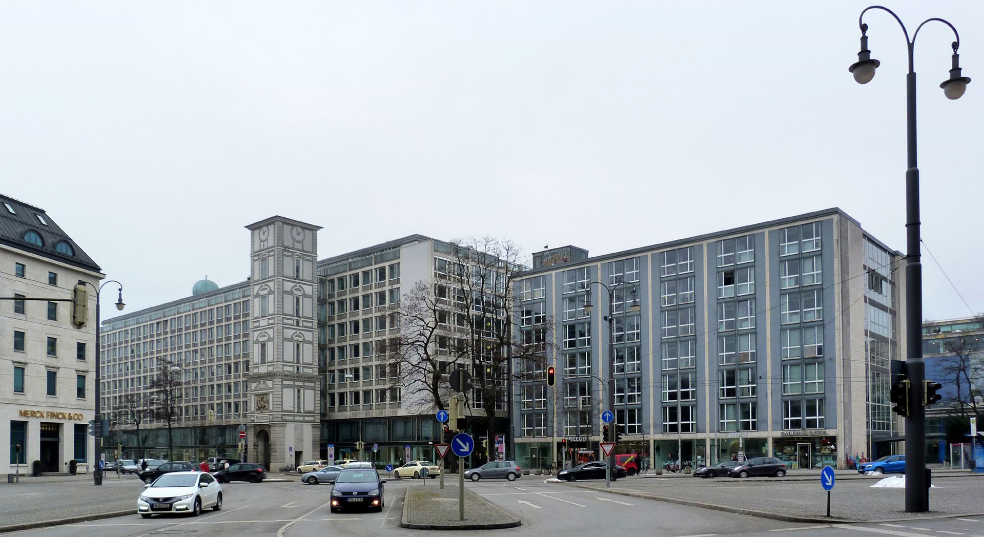 Herzog-Max-Burg, München, Justizgebäude Gesamtansicht
