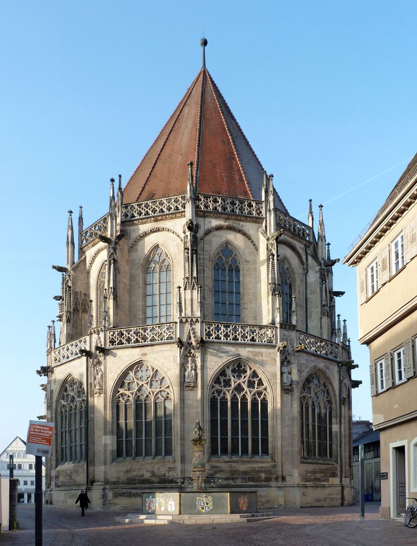 Schwäbisch Gmünd, Heilig-Kreuz-Münster: Chor von O Chor von O