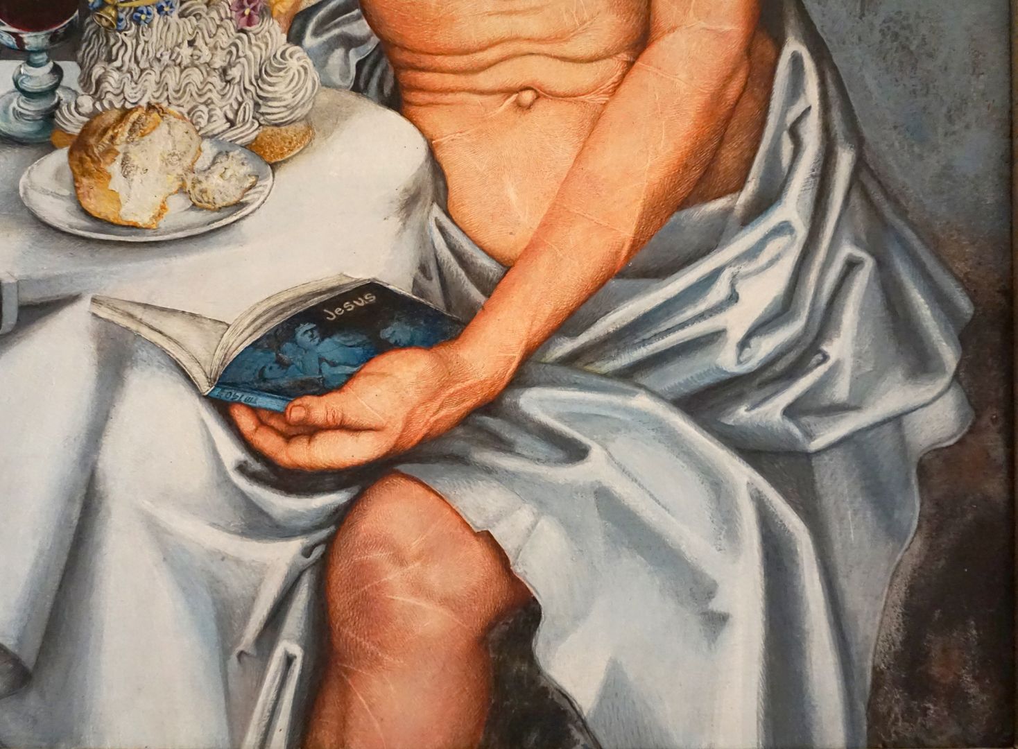 Hermann Kesten im Café Jesus liest in seiner rororo - Biographie