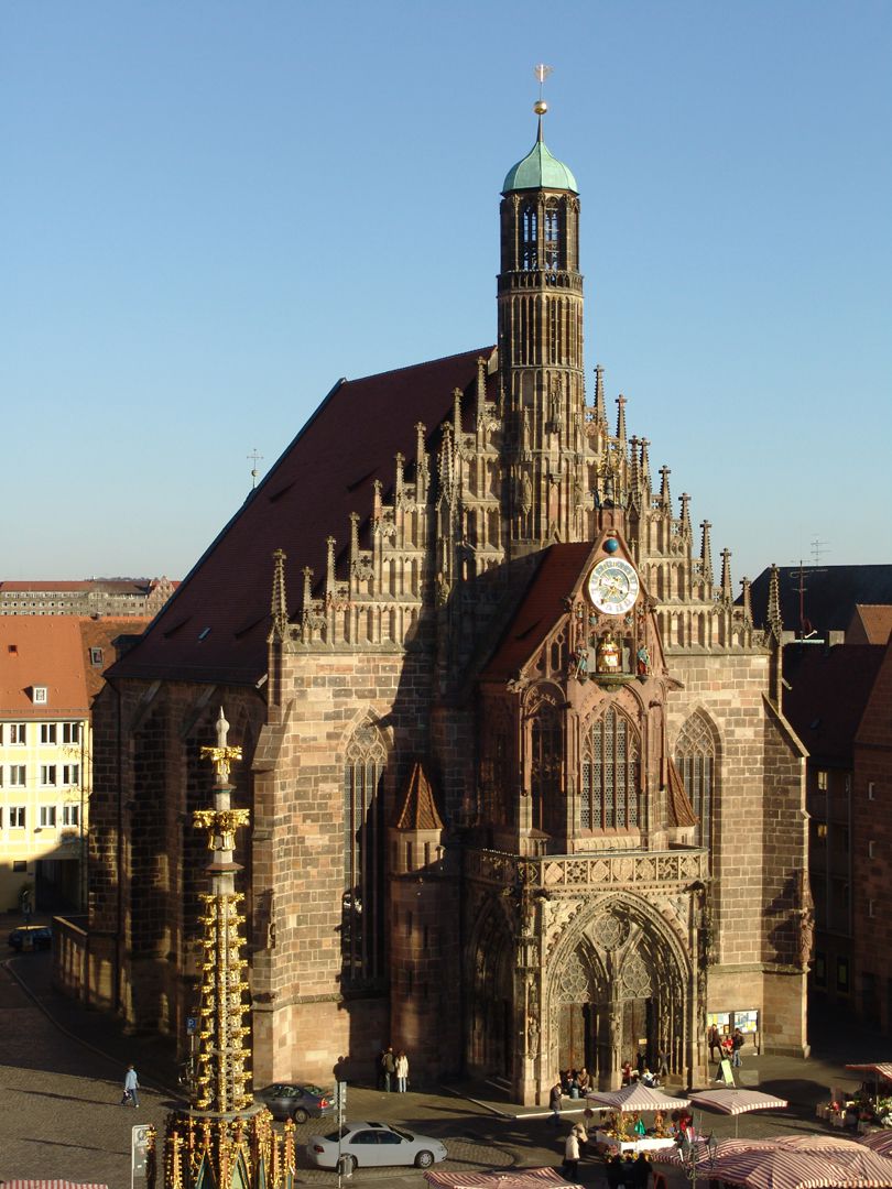 Frauenkirche, Westfassade Frauenkirche von NW