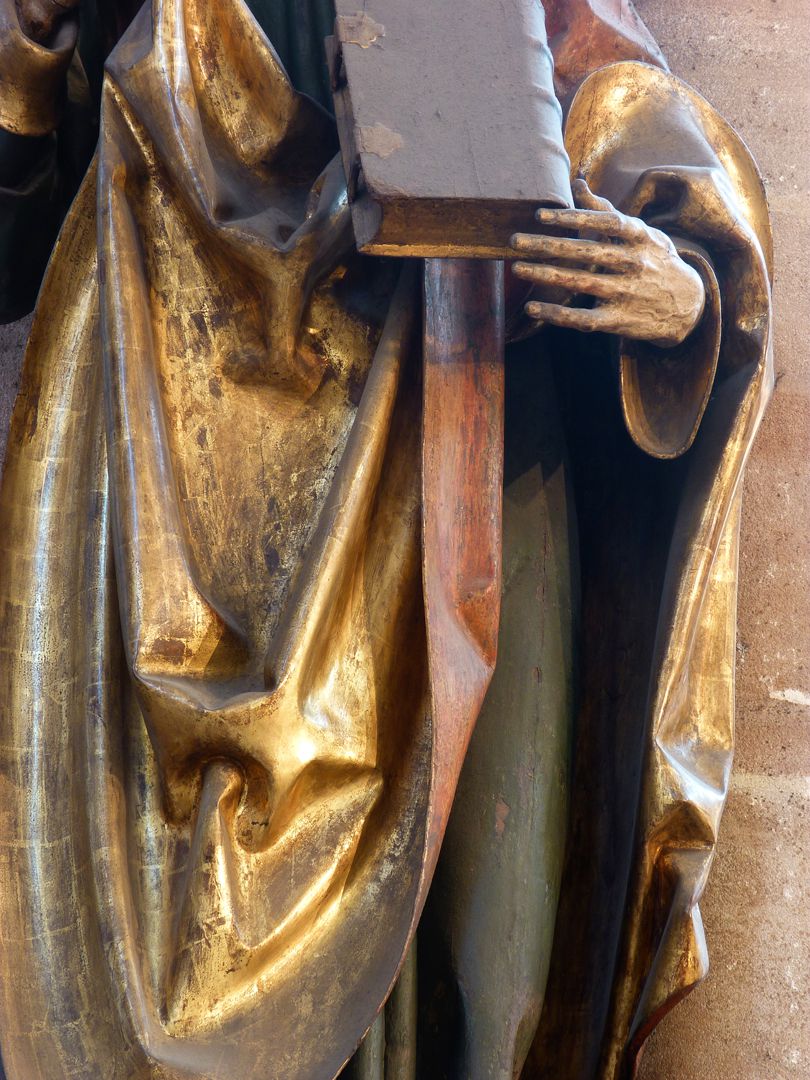 Assistenzfigur hl. Johannes, Detail