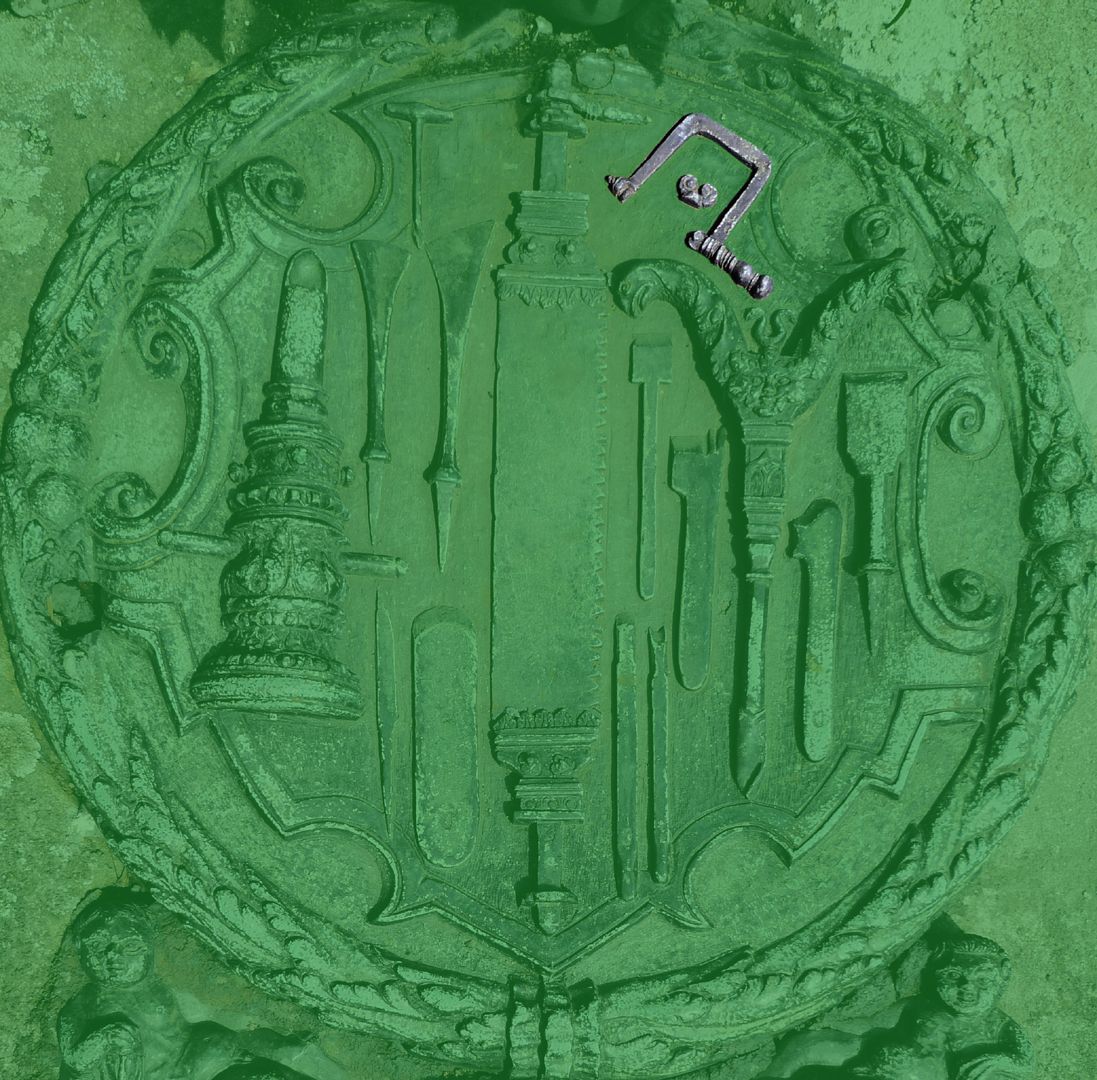 Epitaph des Eucharius Voytt Laubsäge