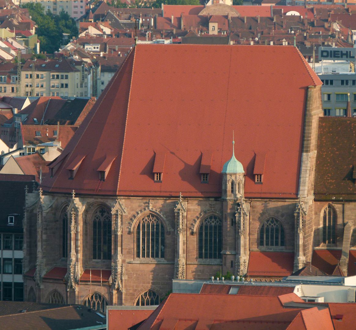 St. Lorenz, Chor Chor von N (mit der 2010 geänderten Dachsituation)