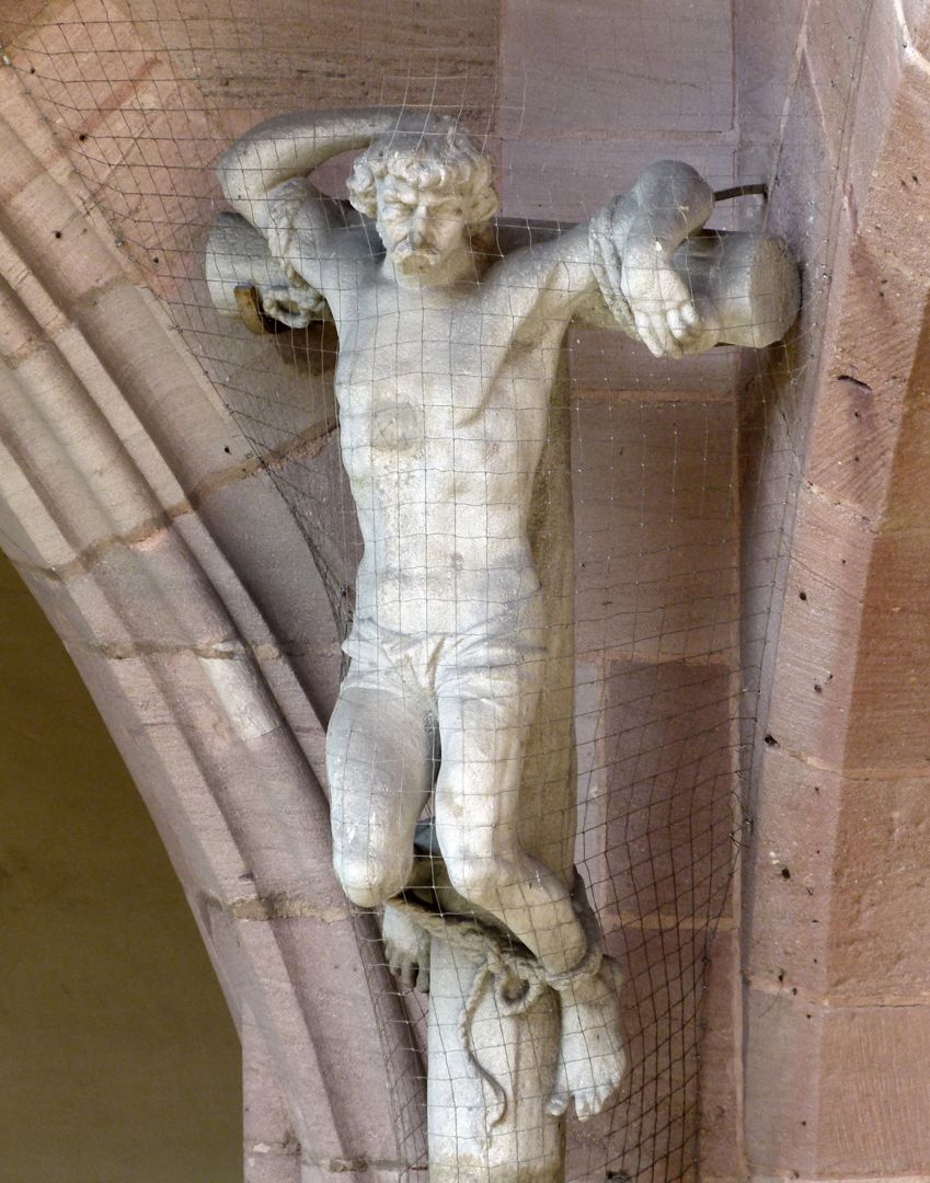 Kreuzigungsgruppe im sog. 