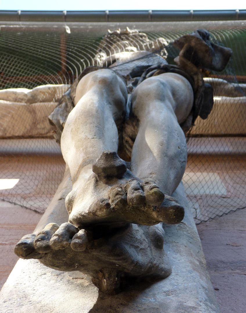 Kreuzigungsgruppe im sog. 