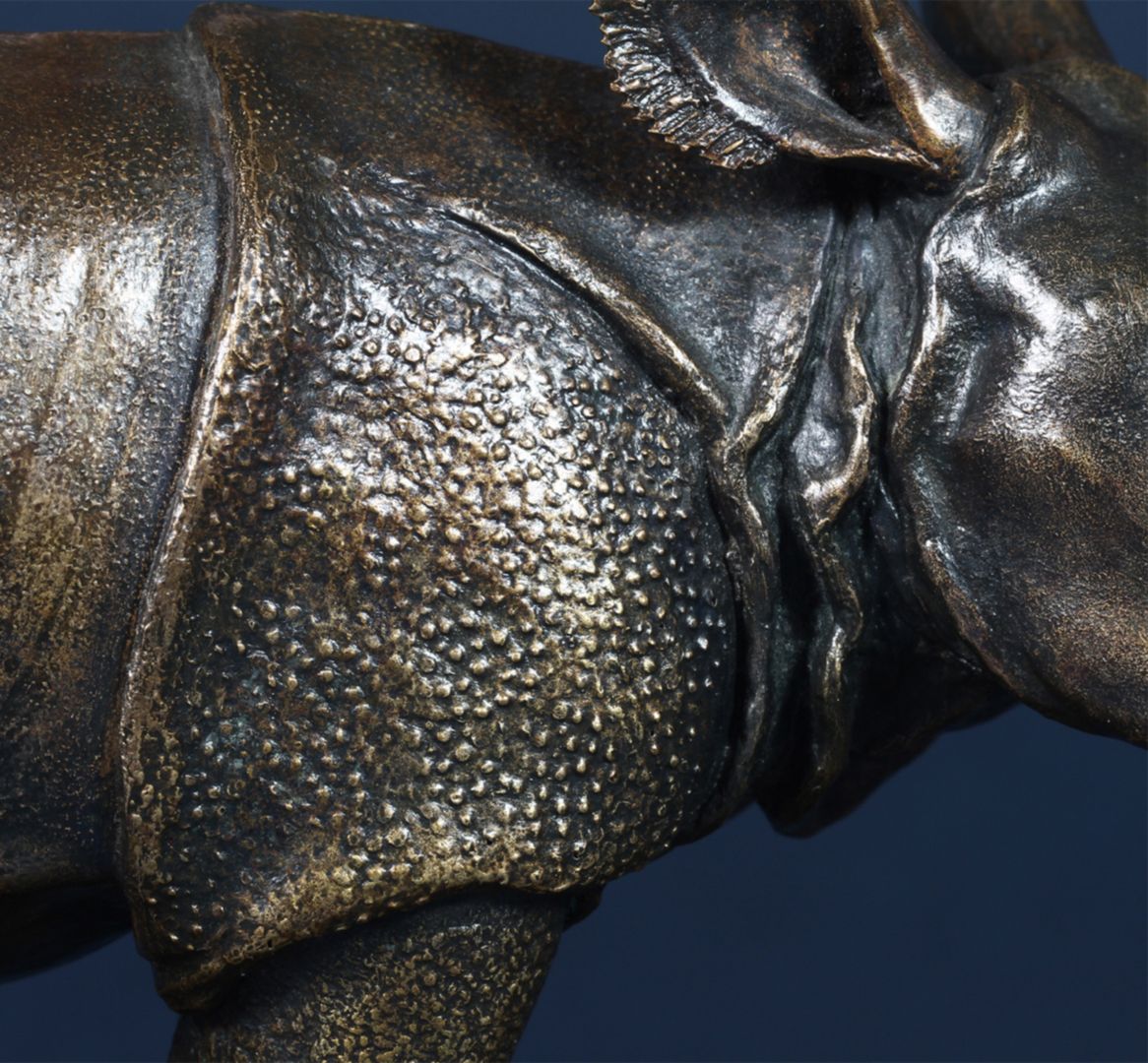 Albrecht Panzerung am Vorderlauf, Detail