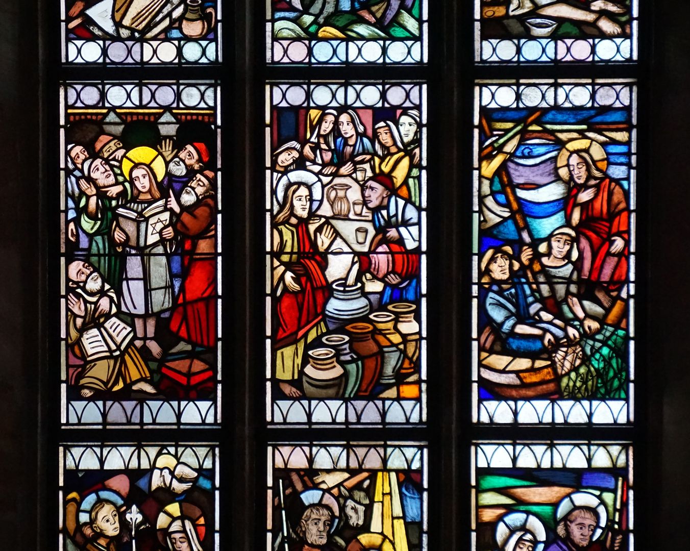 Das Leben Jesu Detailansicht der 2. Zeile