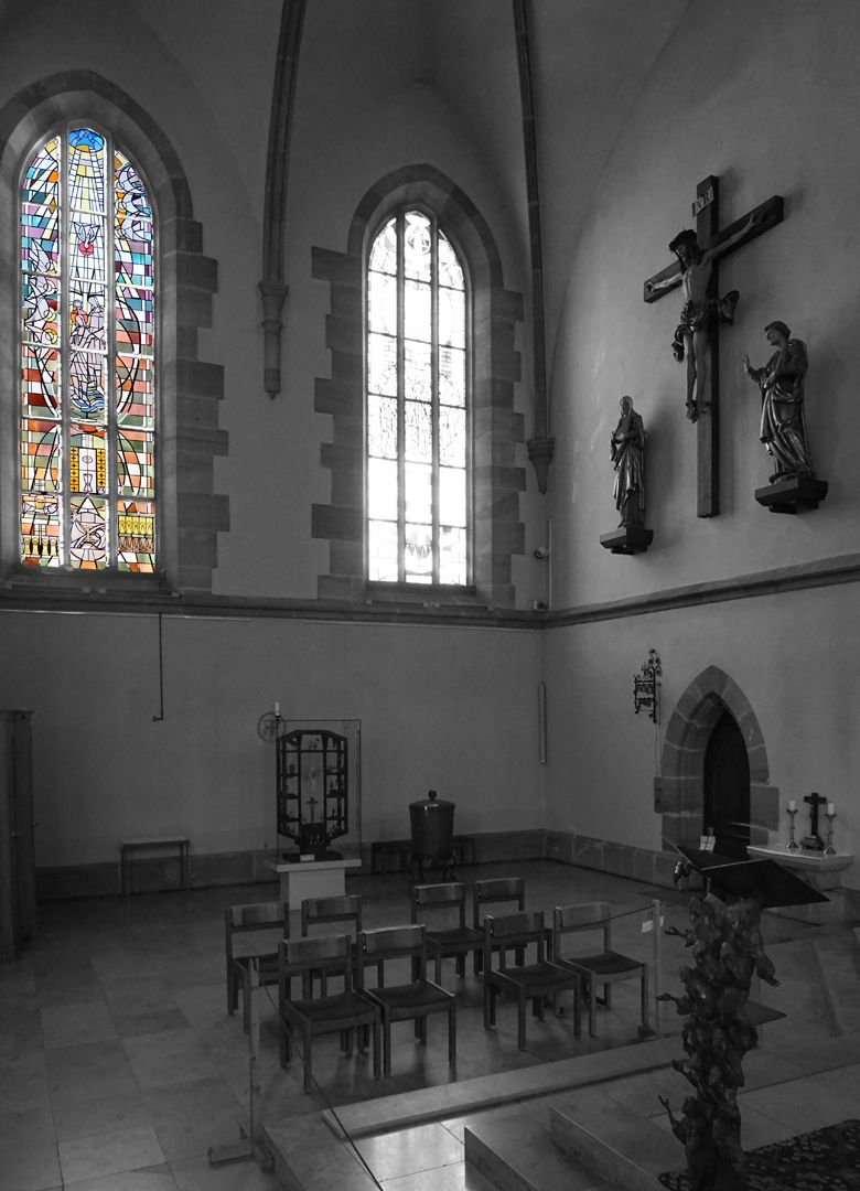 Taufe Jesu im Jordan Lage im nördlichen Querhaus