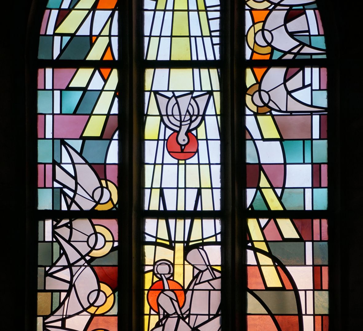 Taufe Jesu im Jordan Detailansicht