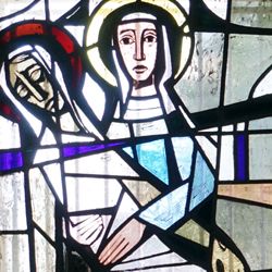 Pietà und der Auferstandene