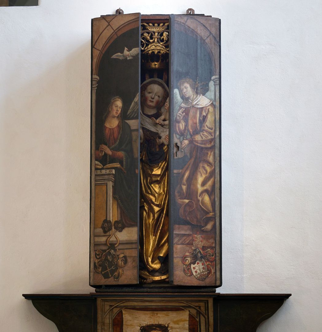 Altar der Schönen Maria Der Altar mit geschlossenen Flügeln