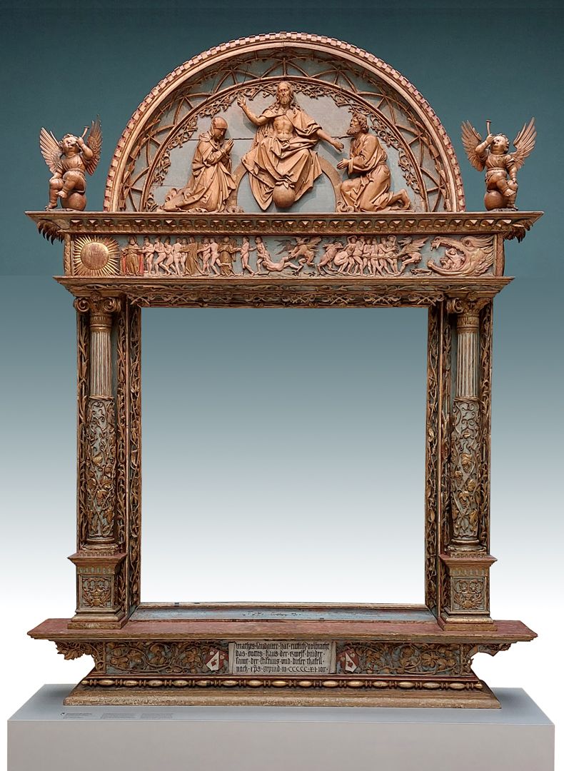 Altarretabel aus der Kapelle des Nürnberger Zwölfbrüderhauses Gesamtansicht