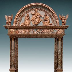 Altarretabel aus der Kapelle des Nürnberger Zwölfbrüderhauses