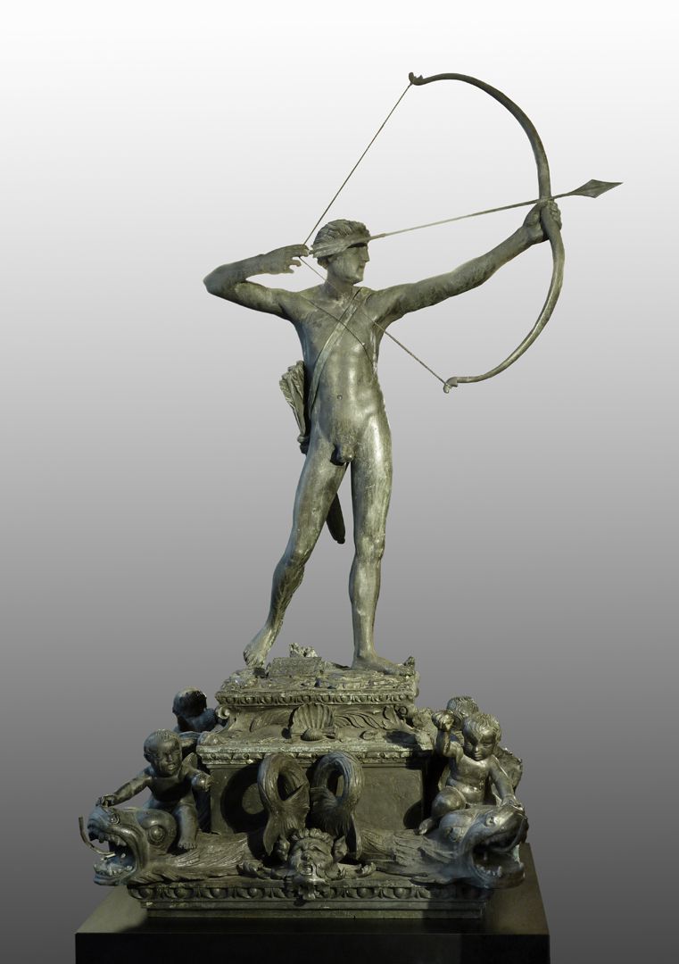 Apollobrunnen Gesamtansicht, frontal