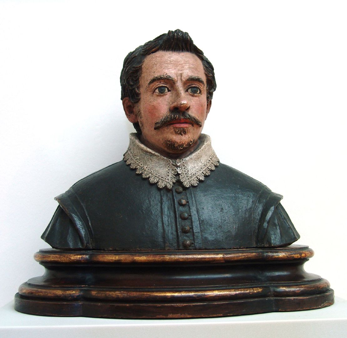 Büste eines Unbekannten Frontalansicht der vollplastischen Büste