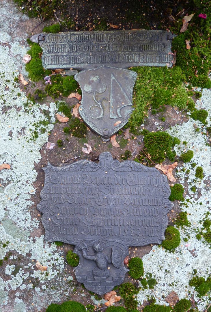 Behaim, Hans d.Ä.: Epitaph Epitaph Behaims aus dem Jahre 1582