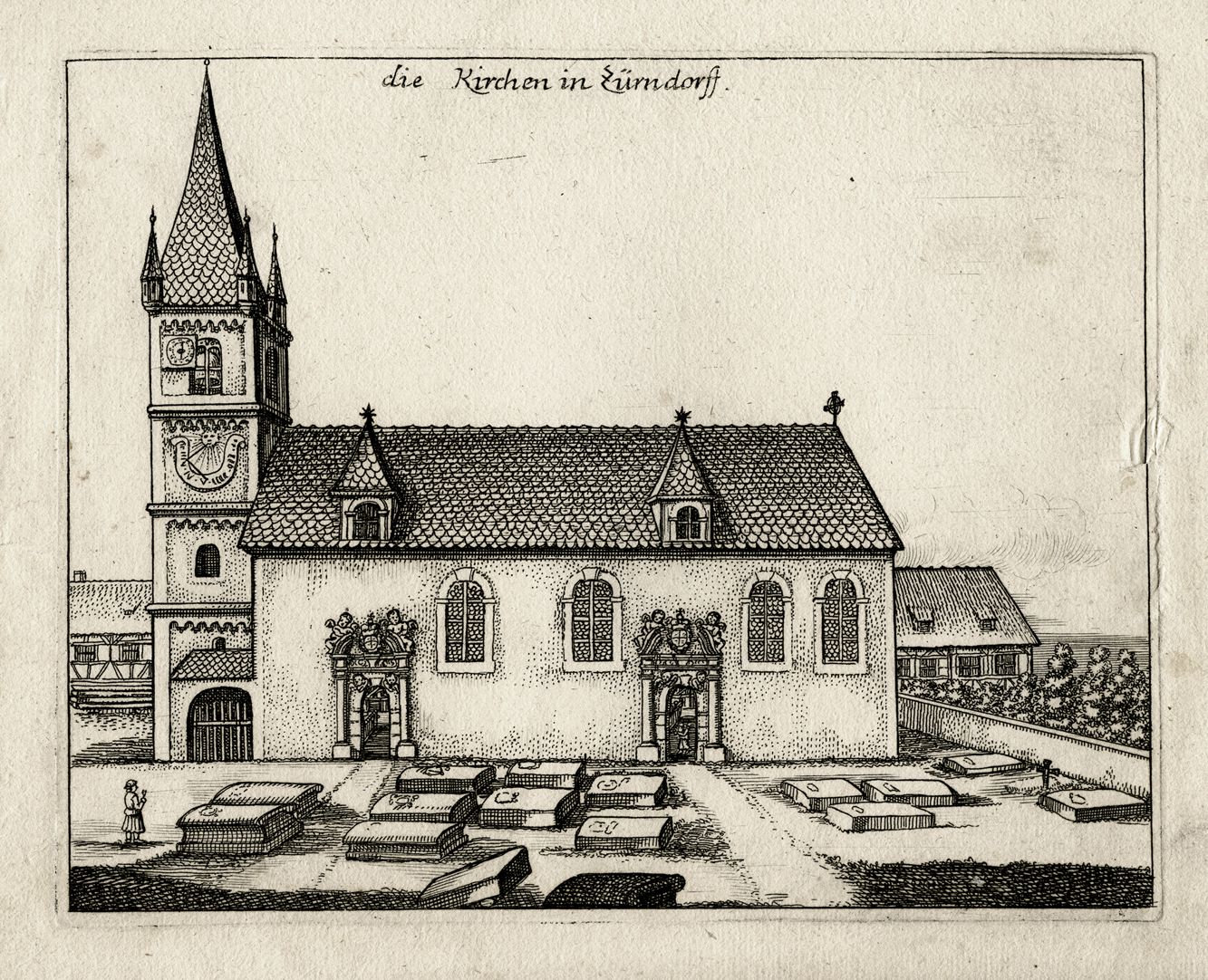 die Kirchen in Zürndorff Gesamtansicht