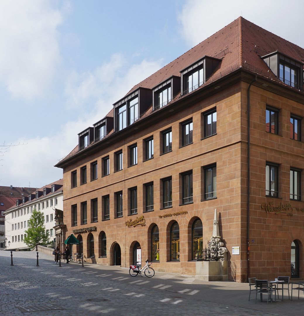 Fleischhauerbrunnen Lage vor dem Fleischhaus