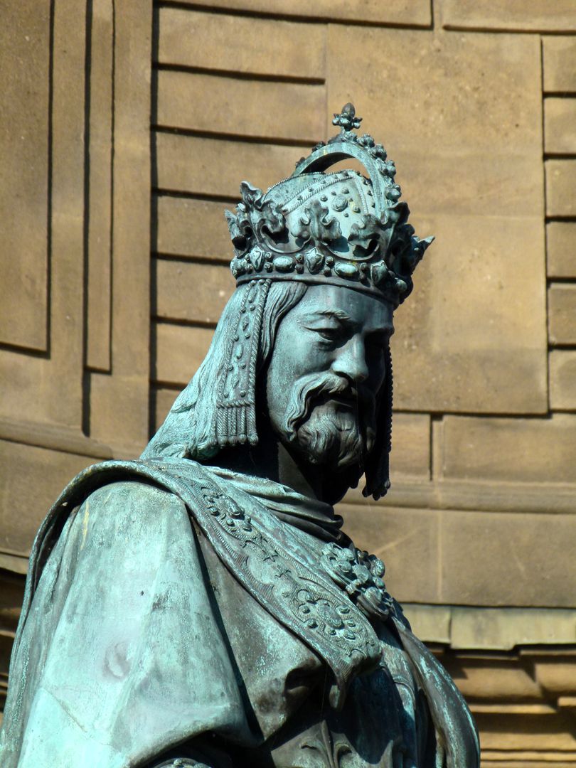 Denkmal Karl IV. (Prag) Kaiserportrait