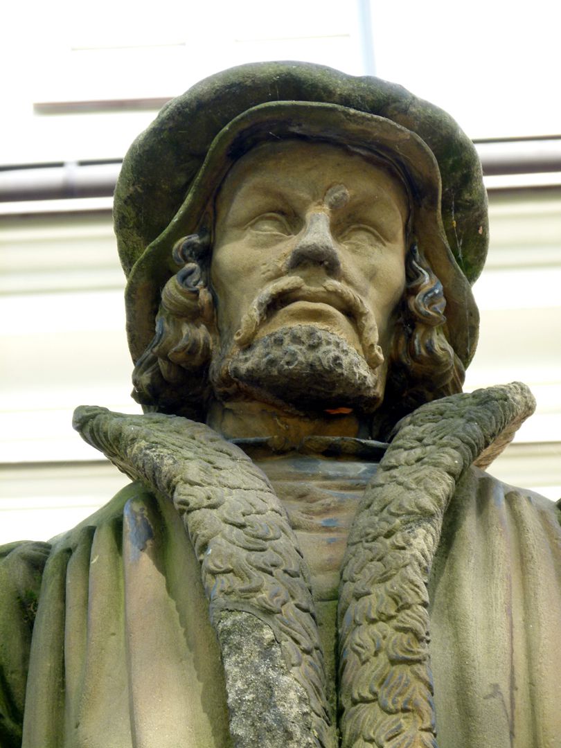Philipp Melanchthon Denkmal Detail