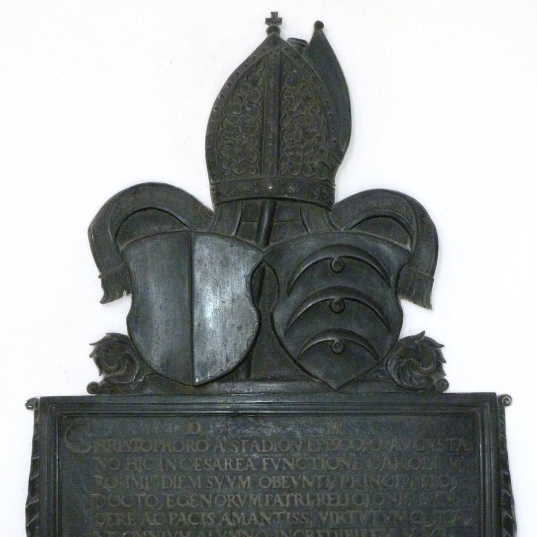 Epitaph des Bischofs Christoph von Stadion (Wandfeld sII)