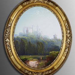 Landschaft mit der Nürnberger Burg