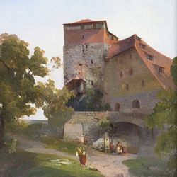 Fünfeckturm und Kaiserstallung