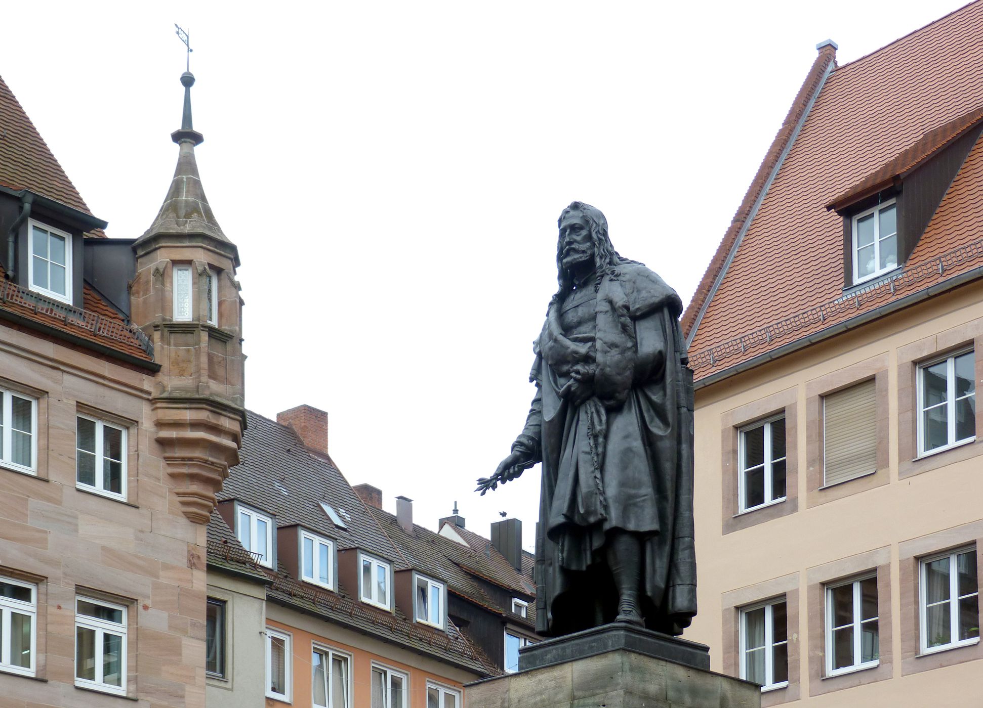 Albrecht-Dürer-Denkmal Schrägansicht Südost