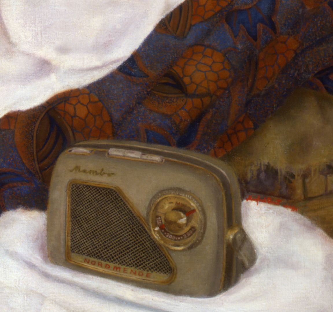 Der Kunststudent H.S. Detail, Radio Mambo, untere Bildhälfte