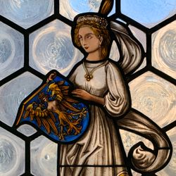 Jubiläumsfenster „gloria in excelsis deo"