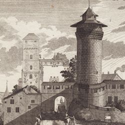 Freiung mit Blick auf Burg