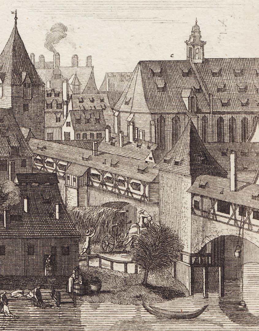 Vorstellung des andern Theils von der Schütt zu Nürnberg Detailansicht