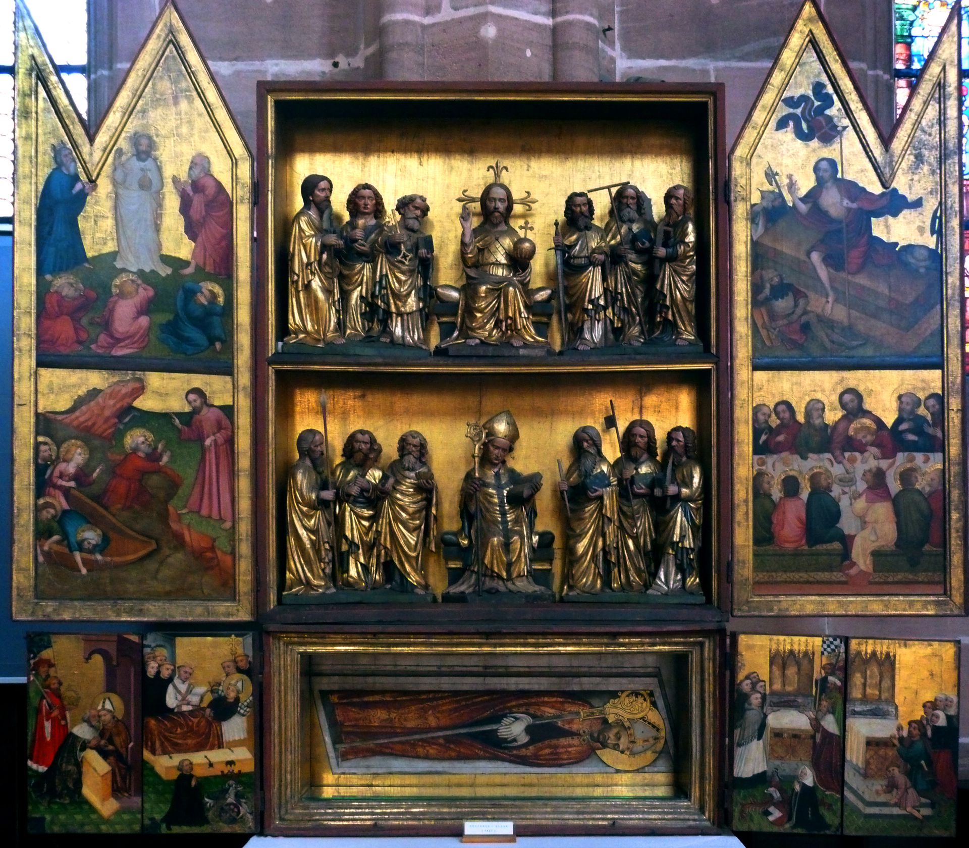 Deocarusaltar Gesamtansicht