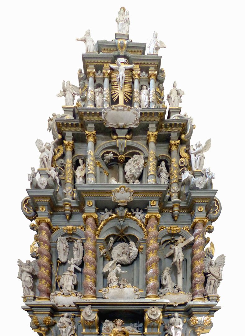 Altar des hl. Bernhard "freigestellter" Altar