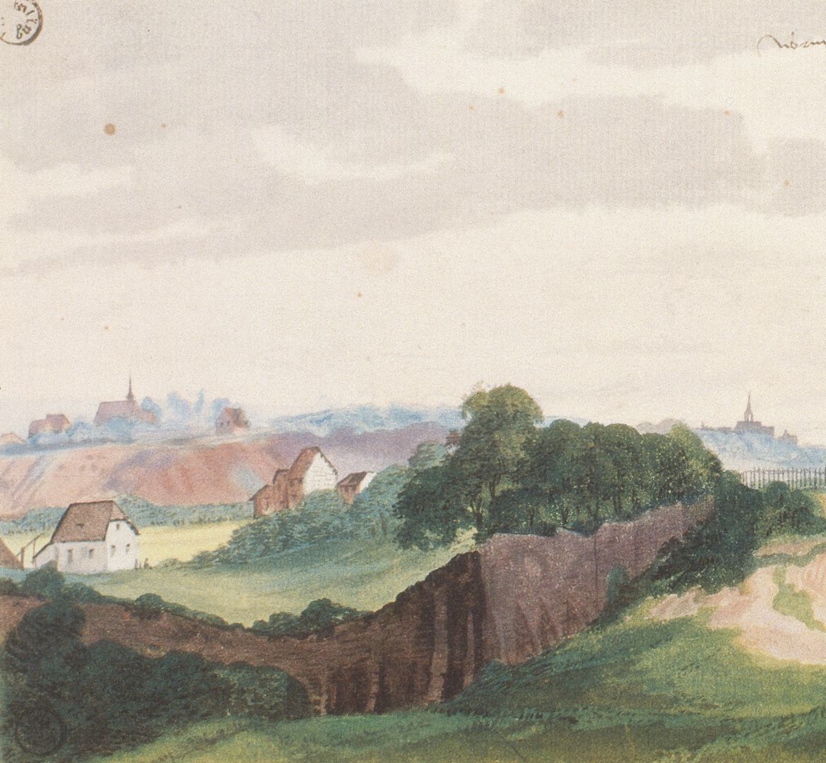 Nordwestlicher Altstadtrand Detail Wall