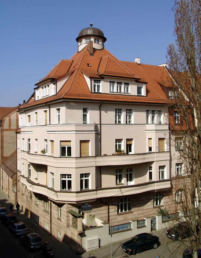 Wohnhaus, Burgschmietstraße 12 Gesamtansicht