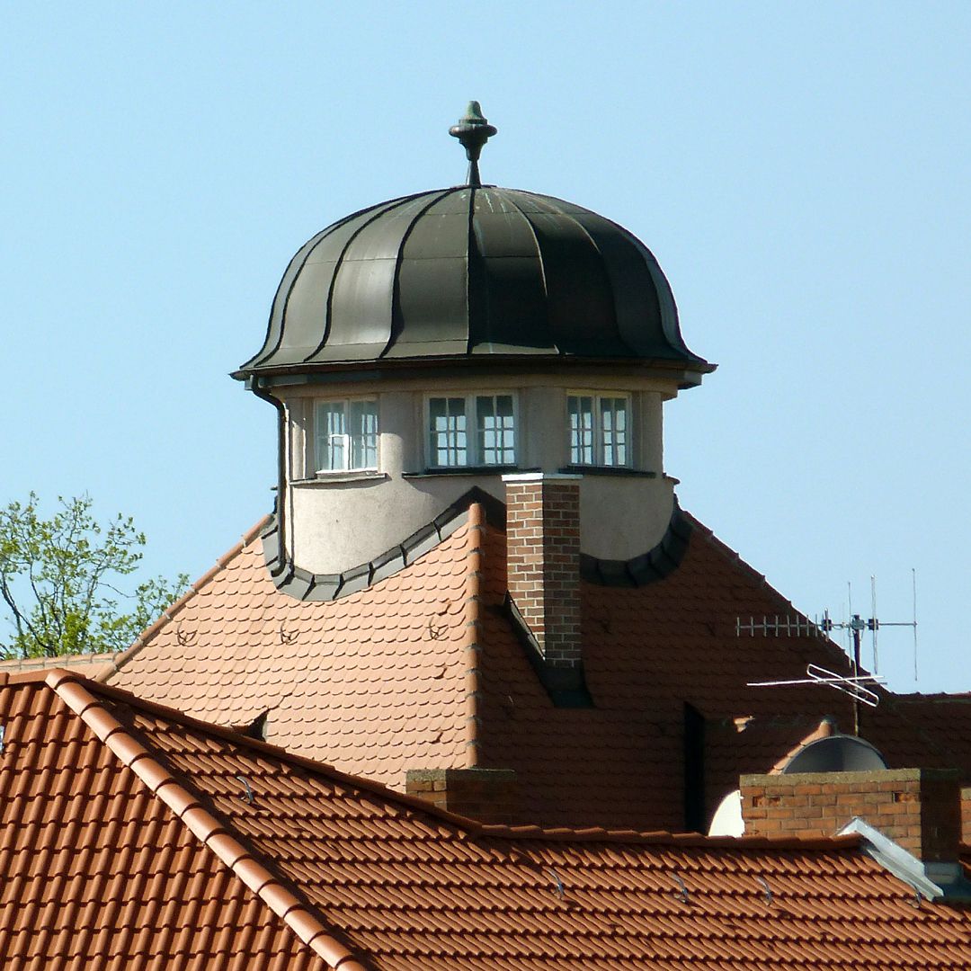 Wohnhaus, Burgschmietstraße 12 Dachlaternenhaube