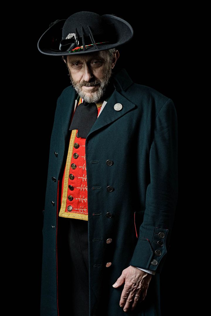 Mann in Effeltricher Tracht (Werner K.)