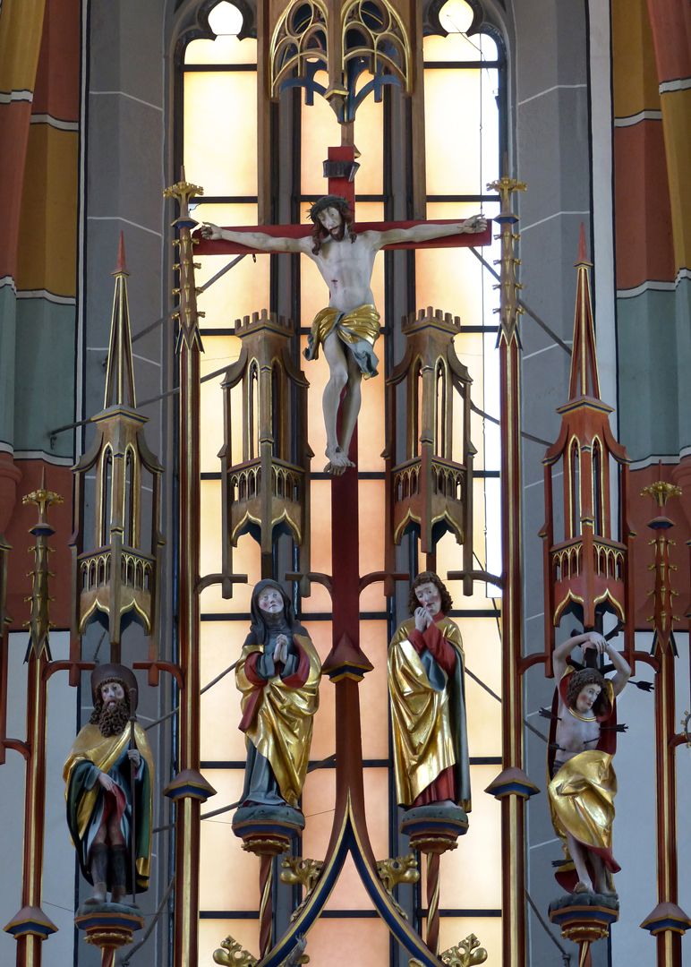 Ehemaliger Hochaltar von St. Michael in Fürth 