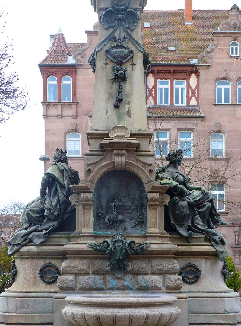 Ludwigseisenbahn-Denkmal Nordseite