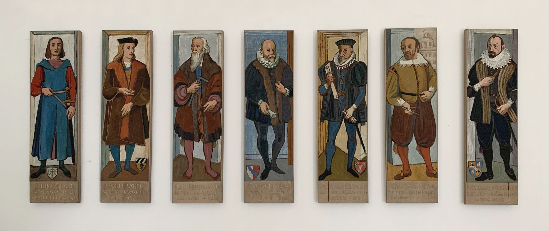 Eustachius Carl Holzschuher Reihe von Rats- und Stadtbaumeistern