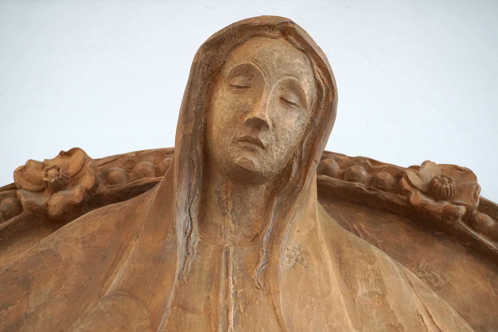 Schutzmantelmadonna Haupt der Maria