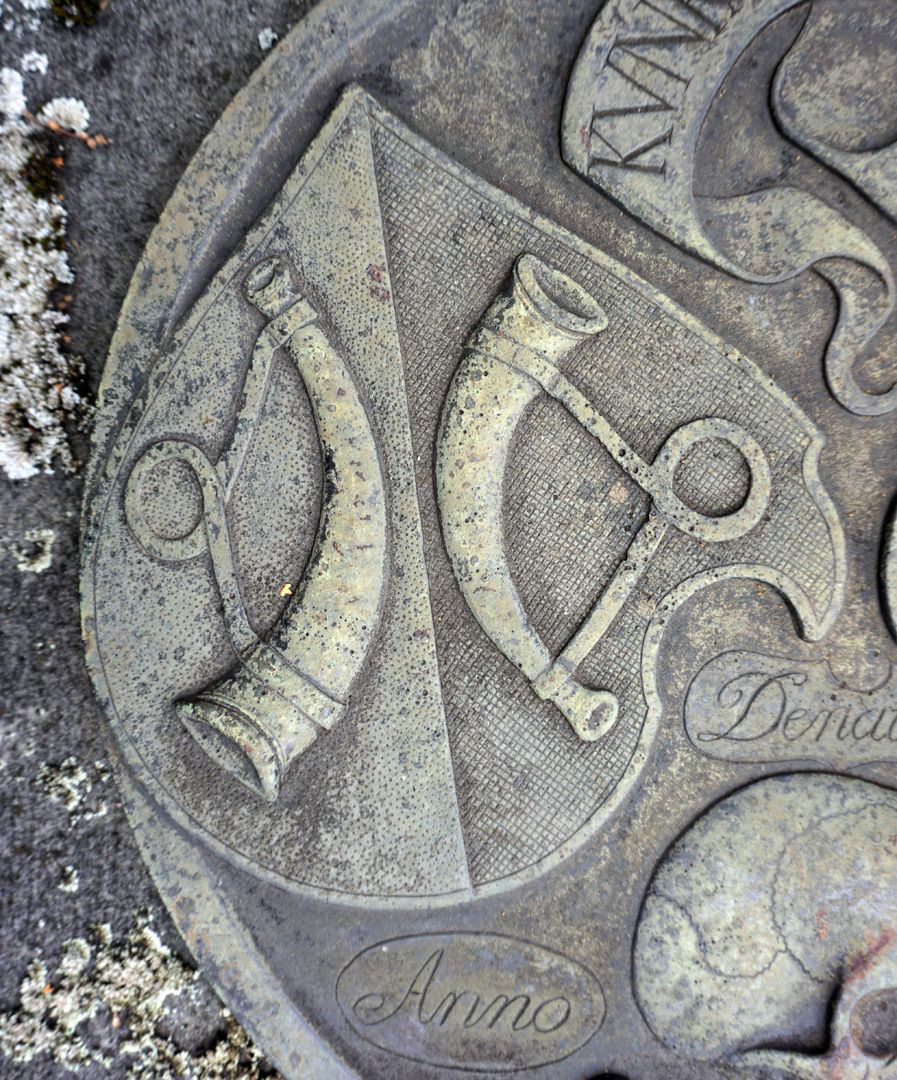 Epitaph des Kunrad Horn Hornsches Wappen
