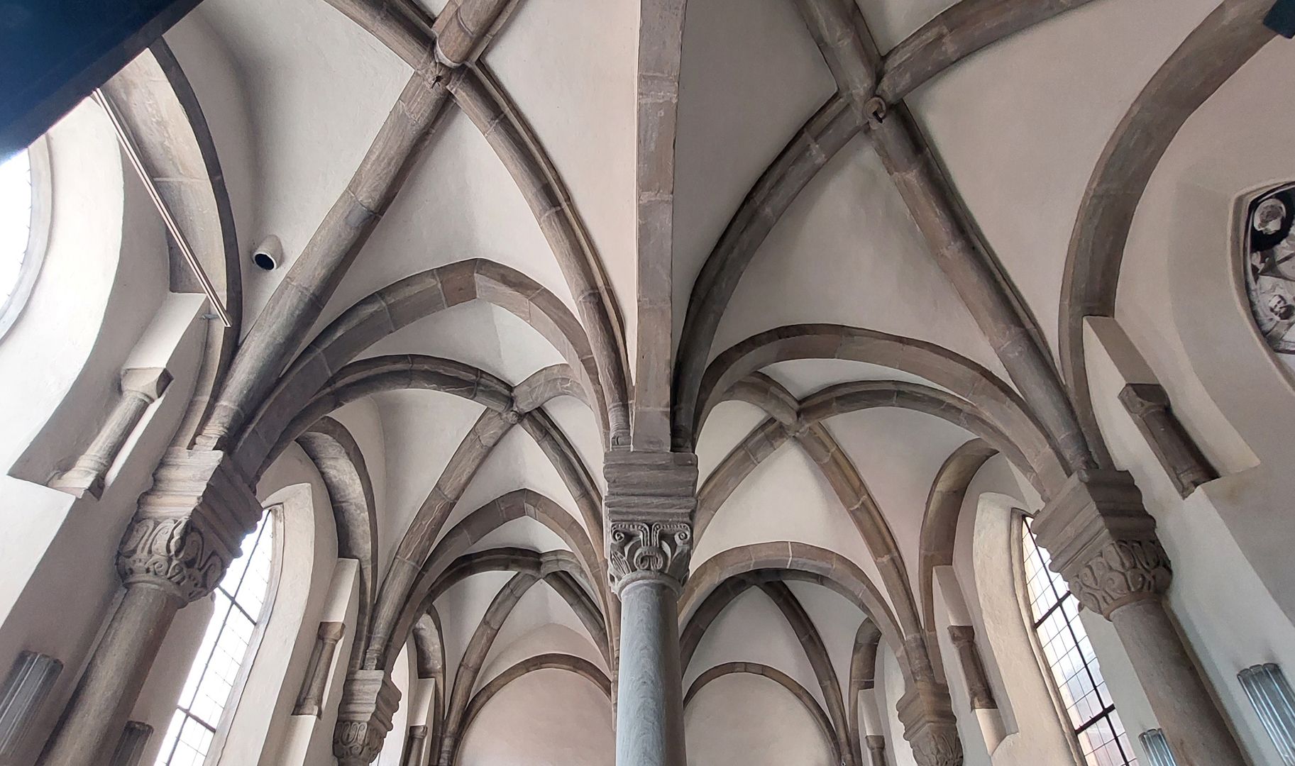 Euchariuskapelle Gewölbe, Blickrichtung nach Westen