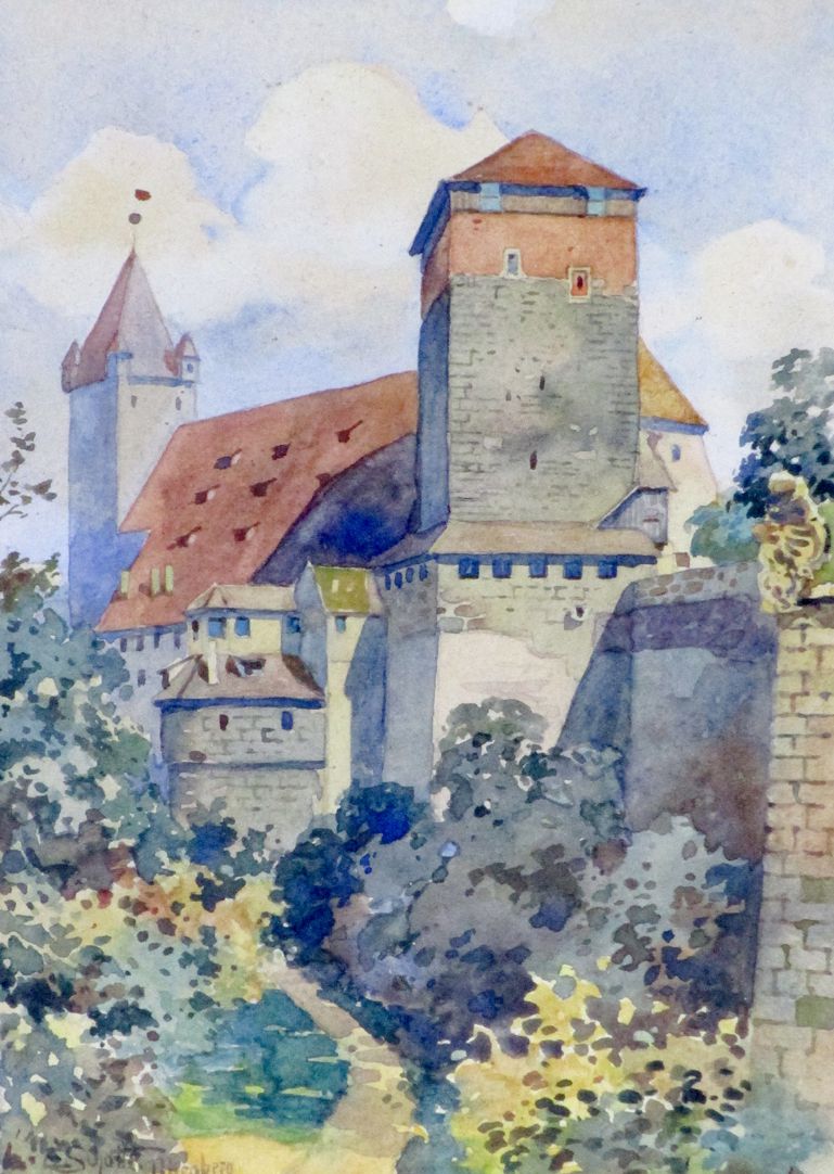 Nürnberger Fünfeckturm und Kaiserstallung 