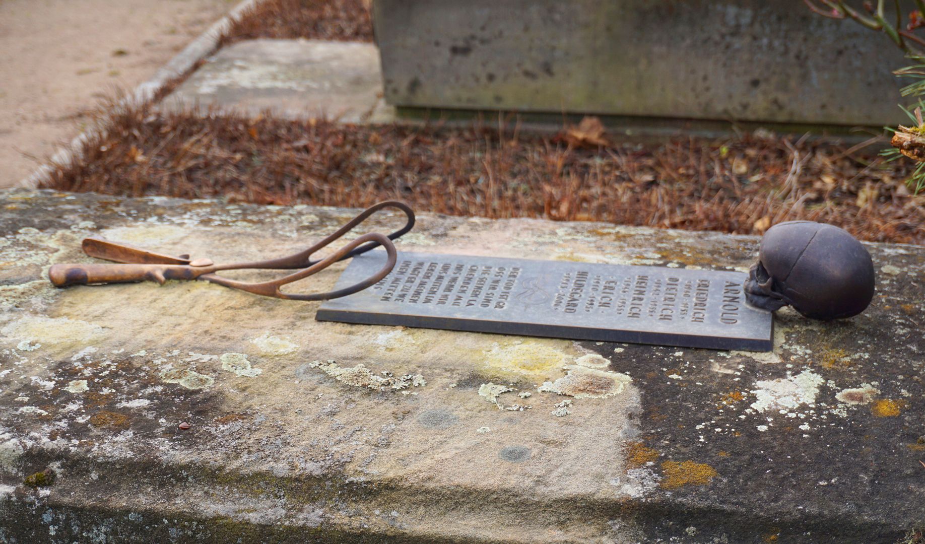 Johannisfriedhof Grabstätte I A 66B Ansicht von Norden